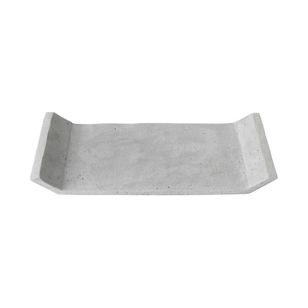 Vassoio decorativo grigio Pietra, 30 x 20 cm - Blomus