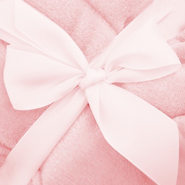 Accappatoio Robby unisex rosa in microfibra, taglia L - DecoKing-image-1