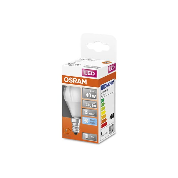Lampadina LED neutra E14, 5 W - Candellux Lighting-image-3