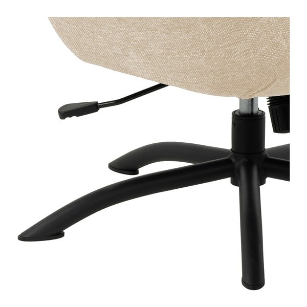 Set di orecchie e poggiapiedi bianco e crema Talgarth - Actona-image-4