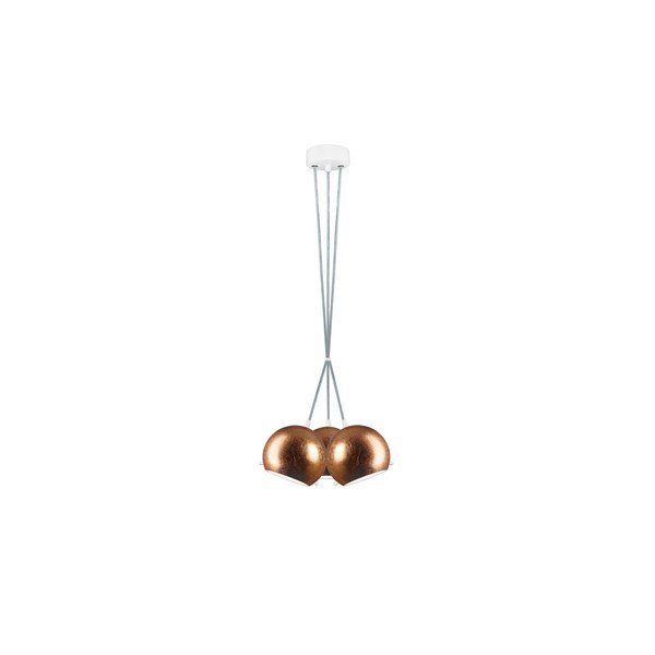 Tři světla MYOO Elementary, copper/transparent/white