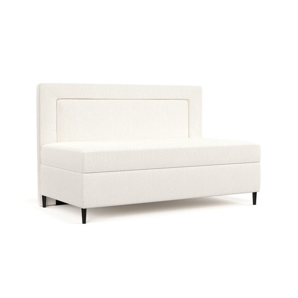 Letto singolo imbottito crema 100x200 cm Alba - Maison de Rêve