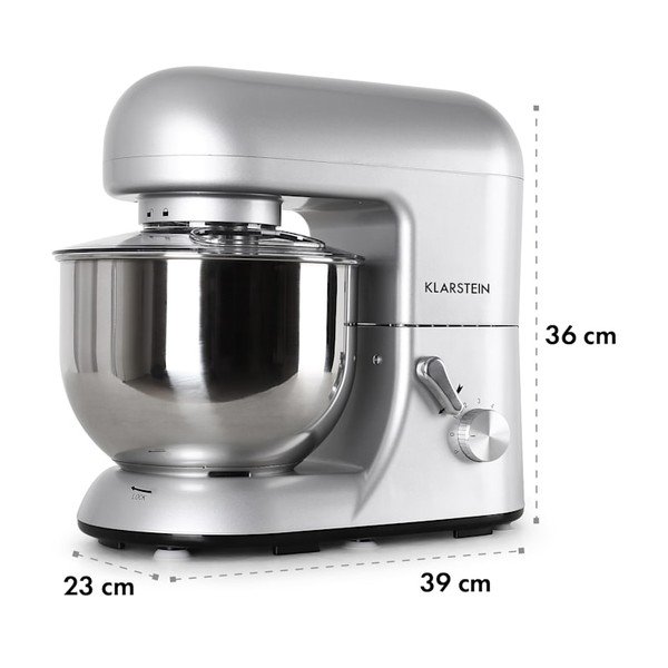 Robot da cucina in argento Bella - Klarstein-image-2