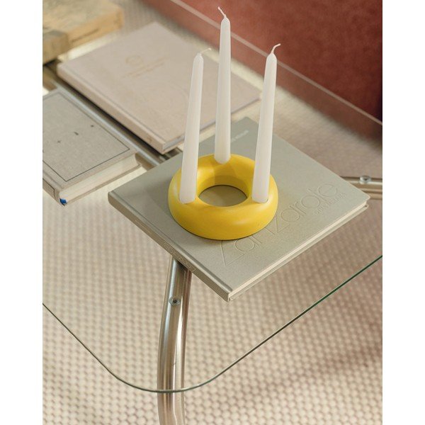 Tavolino da salotto argentato con piano in vetro 60x110 cm Uku – noo.ma-image-2