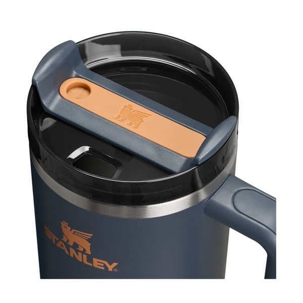 Borraccia termica blu scuro in acciaio inox 1,18 l Quencher H2.0 FlowState Tumbler Twilight – Stanley-image-3