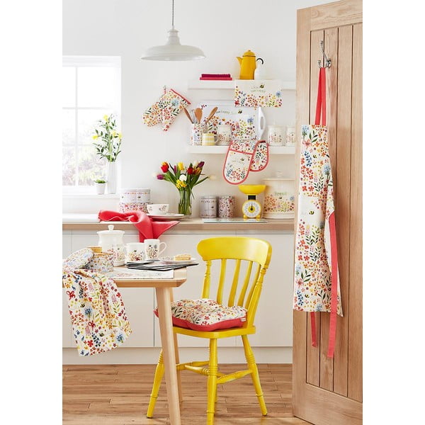 Grembiule da cucina in cotone Be Happy - Cooksmart ®-image-3