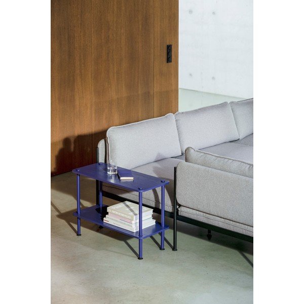 Scaffale nero con effetto rovere 80x54,5x35 cm Teidi – noo.ma-image-1