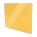 Lavagna magnetica in vetro giallo, 60 x 40 cm Cosy - Leitz