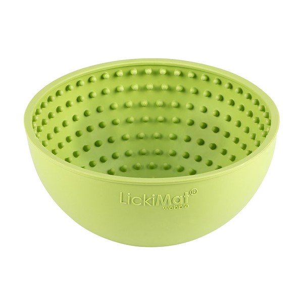 Leccare la ciotola Wobble Light Green - LickiMat-image-1