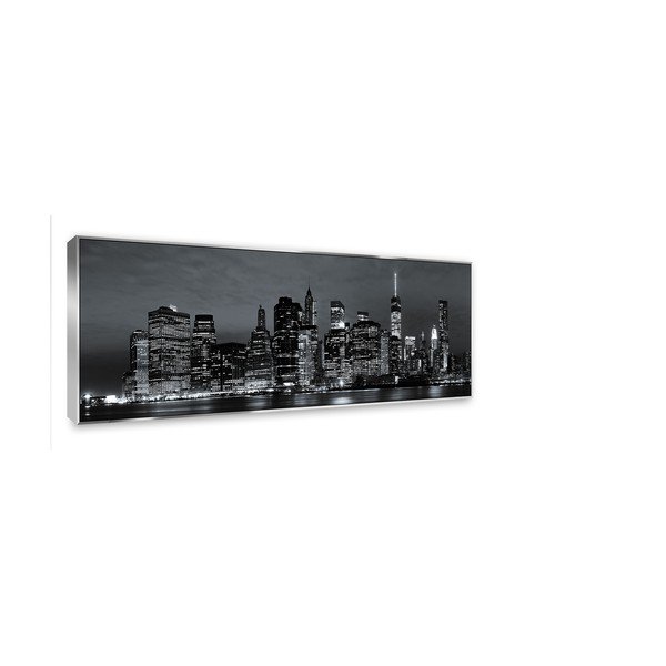 Pittura su tela Silver City, 152 x 62 cm - Styler-image-2