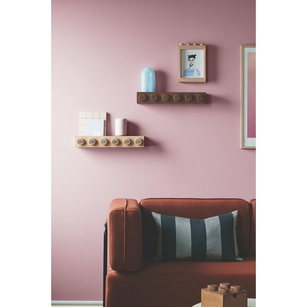 Mensola da parete per bambini in legno di quercia Wood - LEGO®-image-1