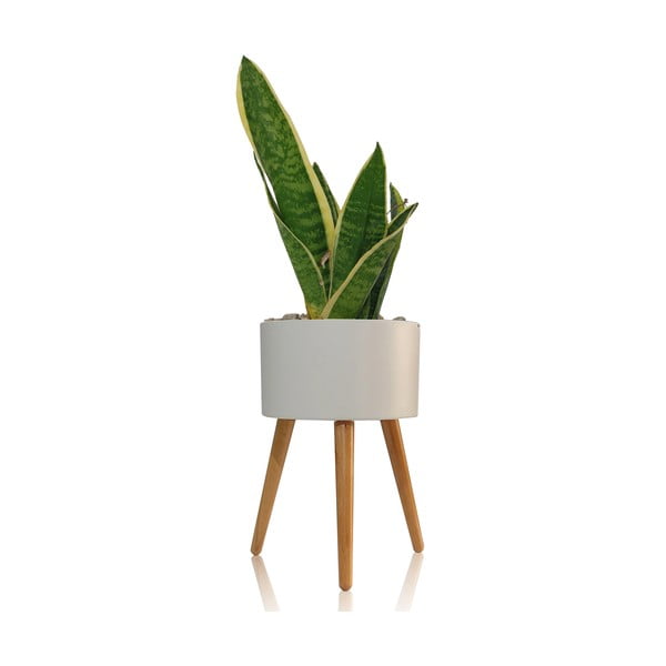 Vaso autoinnaffiante in plastica ø 33 cm Calla - Tomasucci-image-1