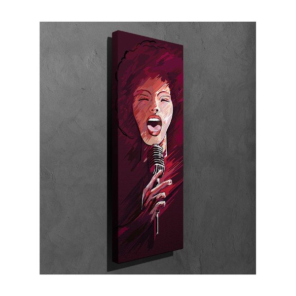 Pittura murale su tela Singer, 30 x 80 cm - Vega-image-2