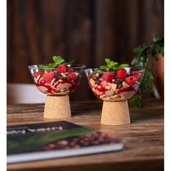 Set di bicchieri da gelato 2 pz 380 ml Vilagio – Vialli Design-image-1