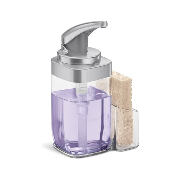 Dispenser di sapone in metallo 650 ml - simplehuman