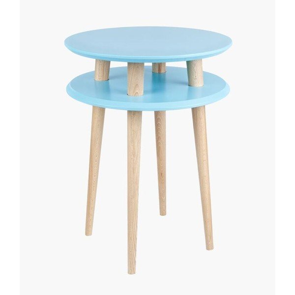 Tavolo pieghevole UFO 61x45 cm, blu - Ragaba