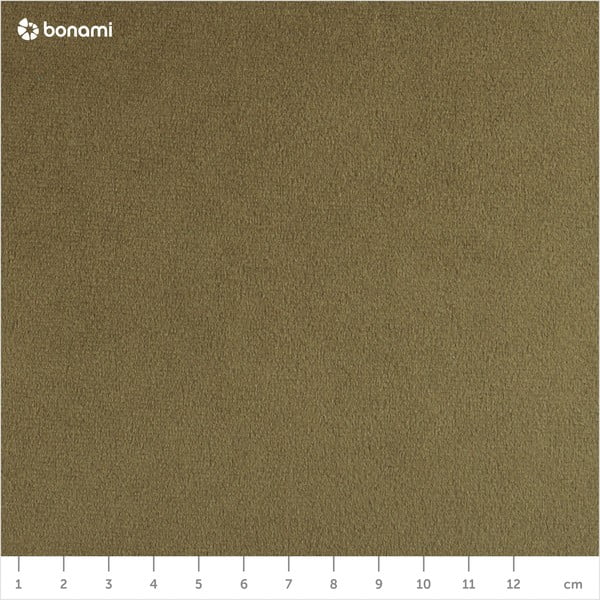 Poggiapiedi in velluto verde oliva Santo - Milo Casa-image-1