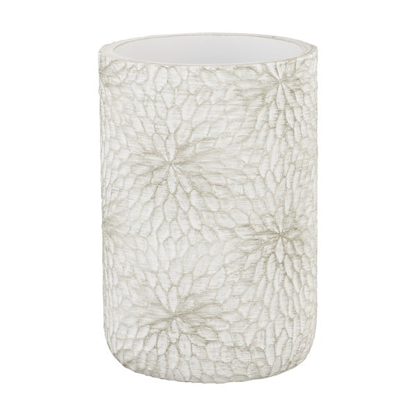 Portaspazzolino bianco/dorato in poliresina Montalfano – Wenko