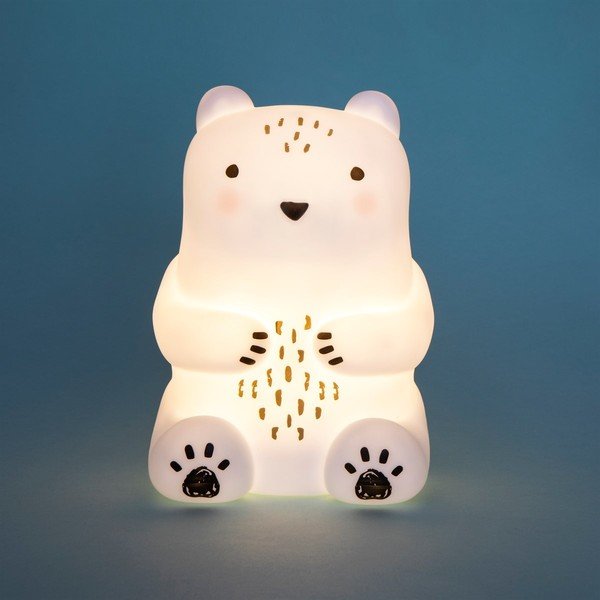 Luce per bambini a forma di orsacchiotto Bear Camp - Sass & Belle-image-1