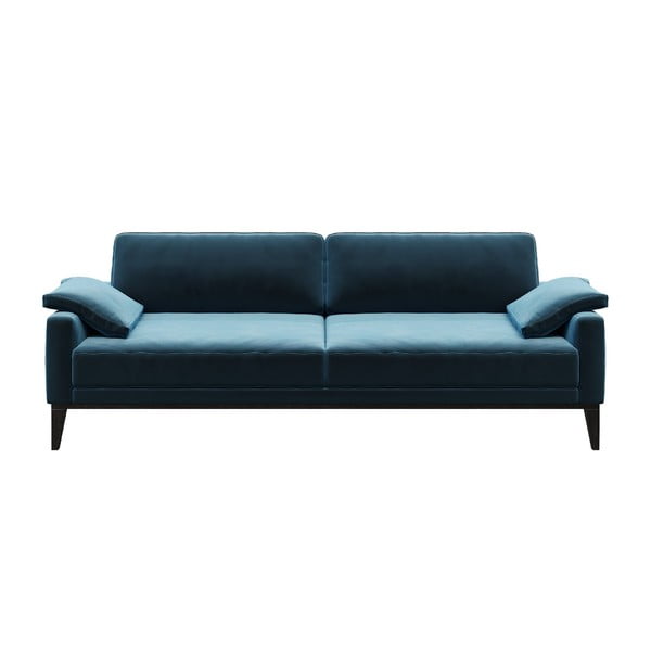 Divano in velluto blu , 211 cm Musso - MESONICA