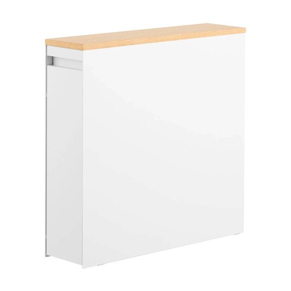 Scaffale per il bagno bianco in metallo 14x55 cm Tower – YAMAZAKI