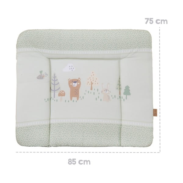Materassino per fasciatoio 75x85 cm Woodland Buddies – Roba-image-1