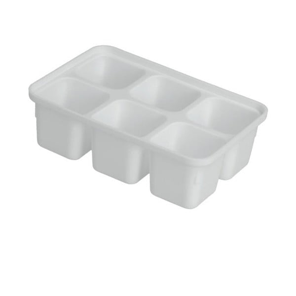 Set di 4 vaschette per cubetti di ghiaccio bianche Ice Cube - Metaltex