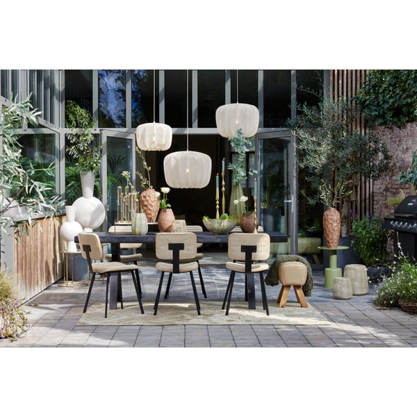 Sgabello beige Ramy – Light & Living-image-1