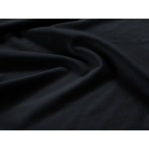 Letto matrimoniale imbottito blu scuro con contenitore con rete inclusa 140x200 cm Campi – Cosmopolitan Design-image-3