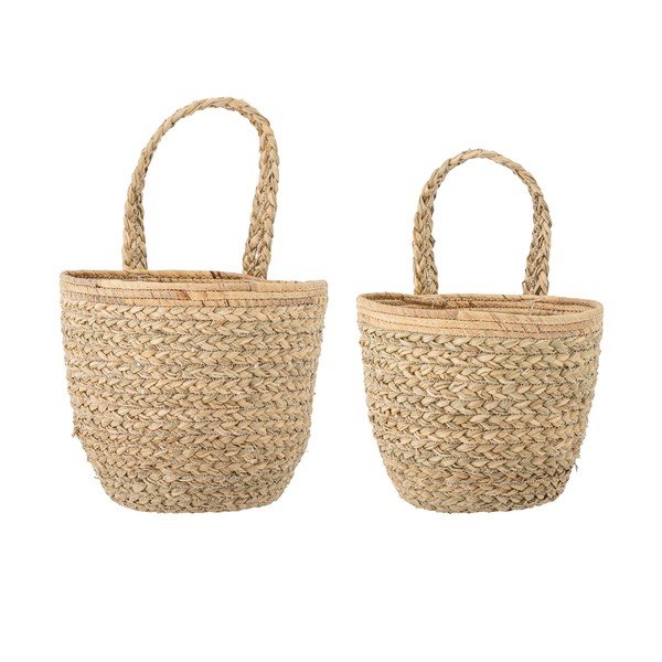 Cestini in seagrass in set di 2 pezzi ø 26x41 cm Amia - Bloomingville-image-2