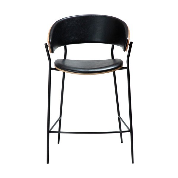 Sgabello da bar nero (altezza della seduta 63,5 cm) Crib – DAN-FORM Denmark-image-1