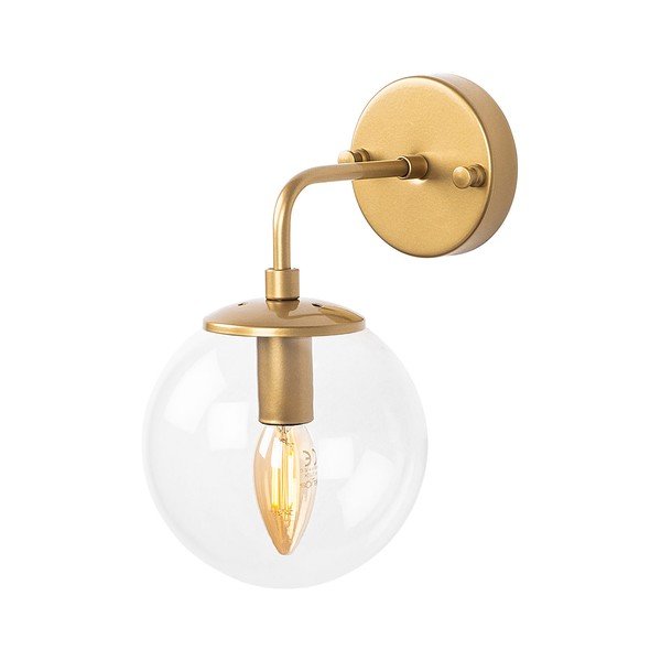 Lampada da parete dorata Horn – Opviq lights