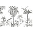 Carta da parati per bambini 400 cm x 248 cm Jurassic Period - Lilipinso