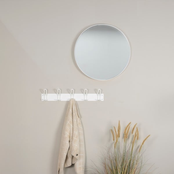 Attaccapanni da parete bianco in metallo 70 cm Miles – Spinder Design-image-2