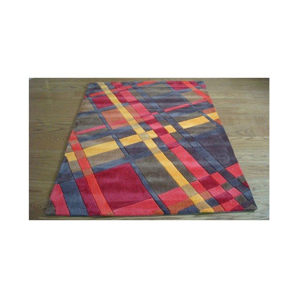 Koberec Plaid Orange, 80x150 cm-image-1