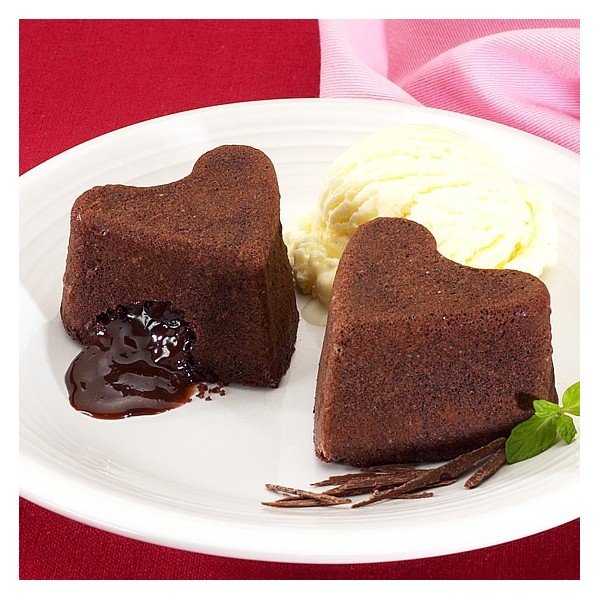 Stampo per 6 mini panini a forma di cuore in rame Valentine, 500 ml - Nordic Ware-image-2