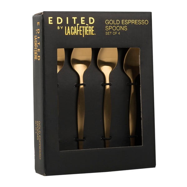 Set di 4 cucchiai da caffè espresso La Cafetiere - Creative Tops-image-1