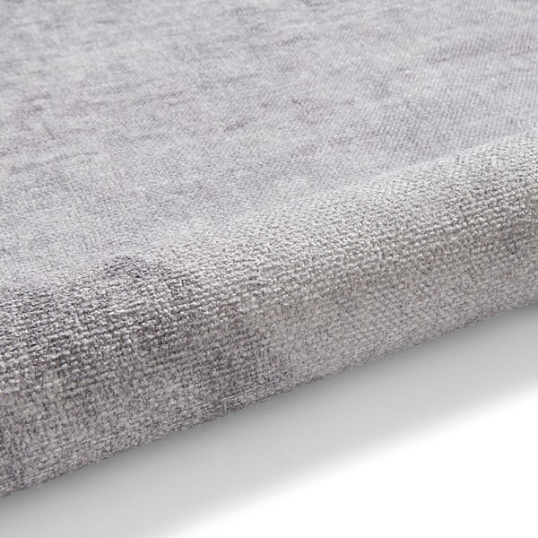 Tappeto in grigio chiaro in misto cotone lavabile 122x170 cm Whisper – Think Rugs-image-3