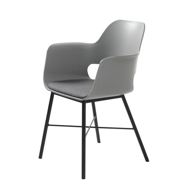 Sedia da pranzo Wrestler grigia Whistler - Unique Furniture-image-2