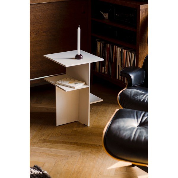 Comodino greige con ripiani Atik – noo.ma-image-1