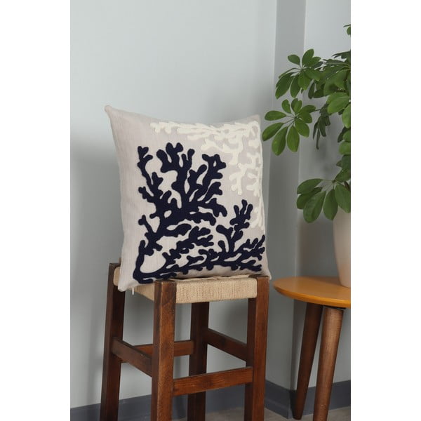 Cuscino decorativo in lino 43x43 cm Mercan – Mioli Decor-image-2