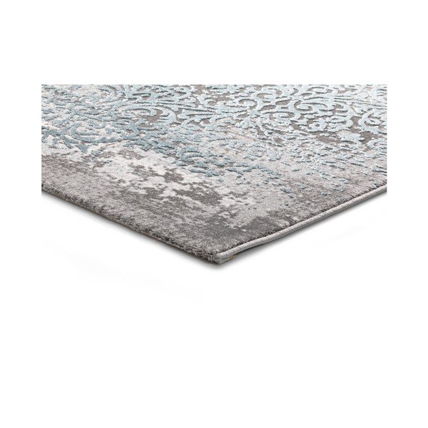 Tappeto grigio-blu Danna Blue, 60 x 120 cm - Universal-image-2