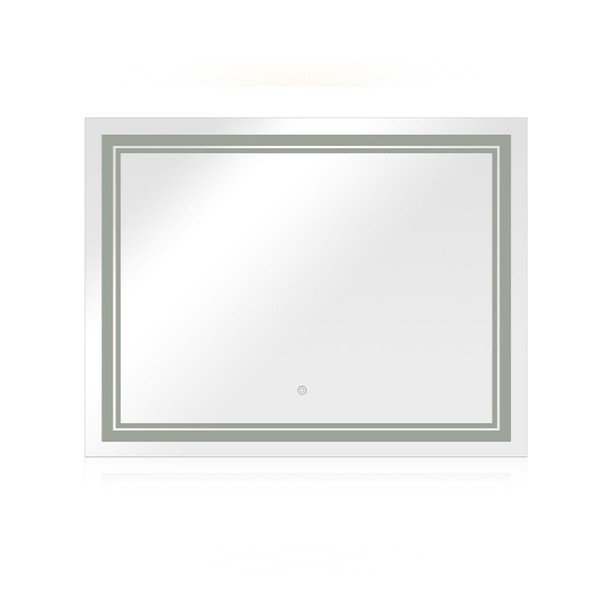 Specchio da parete con illuminazione 90x70 cm Zenith – Bonami Essentials-image-3