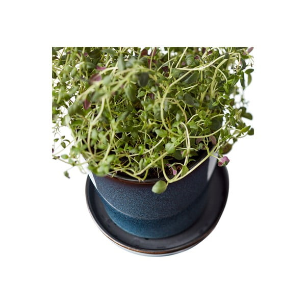 Coprivaso in gres ø 10 cm Gastro Dark Blue/Black – Bitz-image-2