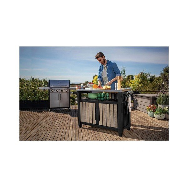 Ripiano aggiuntivo per griglia in plastica 134x52 cm Deco Unity XL – Keter-image-2