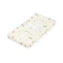 Coperta per bambini giallo chiaro in cotone organico confezionata 120x120 cm Off-White – Cam Cam Copenhagen