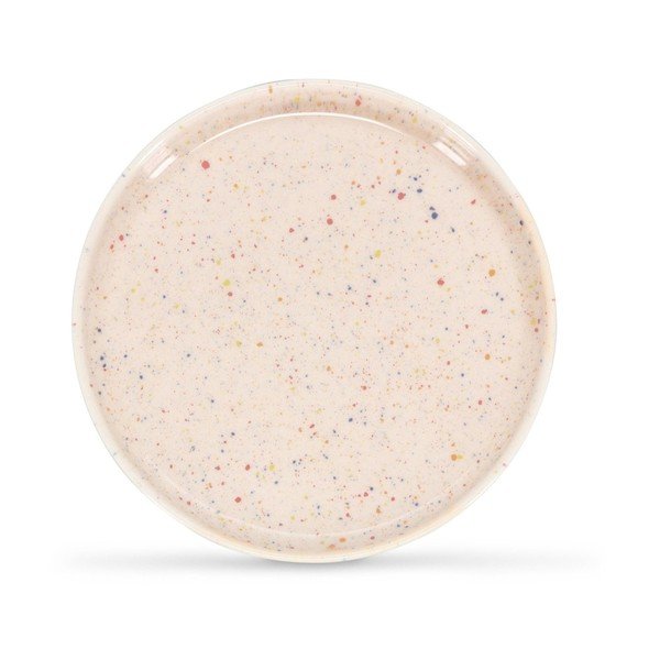 Piatto beige in porcellana ø 25 cm Fika – ONA