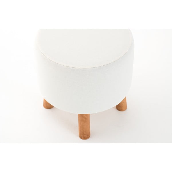 Sgabello bianco Silindir - Balcab Home-image-3