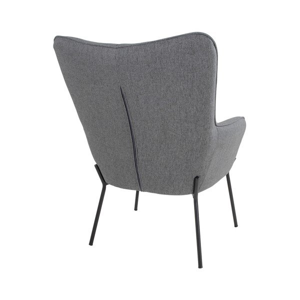 Poltrona grigia Glasgow - House Nordic-image-4