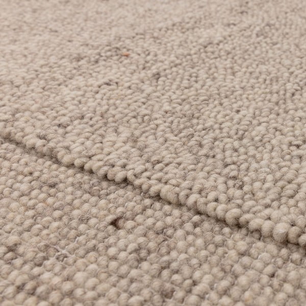 Tappeto beige in lana tessuto a mano 160x230 cm Larson – Asiatic Carpets-image-2